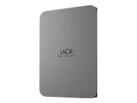 LACIE External Portable Hardrive 2TB USB 3.2 Gen 1 up to 5Gb/s USB-C