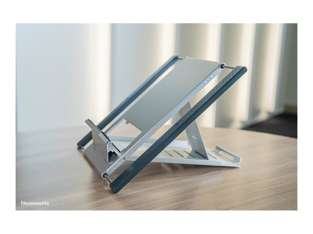 NEOMOUNTS NSLS100 Laptop Tischhalter im Einsatz
