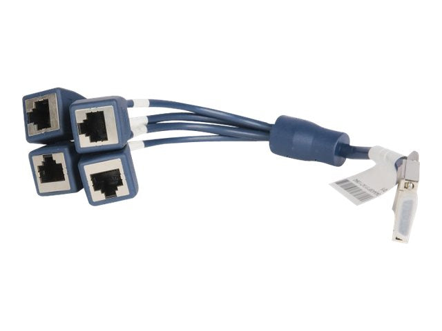 HEWLETT PACKARD ENTERPRISE HPE FlexNetwork X260 Mini D-28 to 4-RJ45 Router-Kabel Verpackung