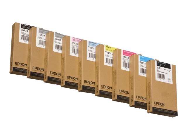 EPSON 5LB T6033 Tintenpatrone Vivid Magenta Verpackung
