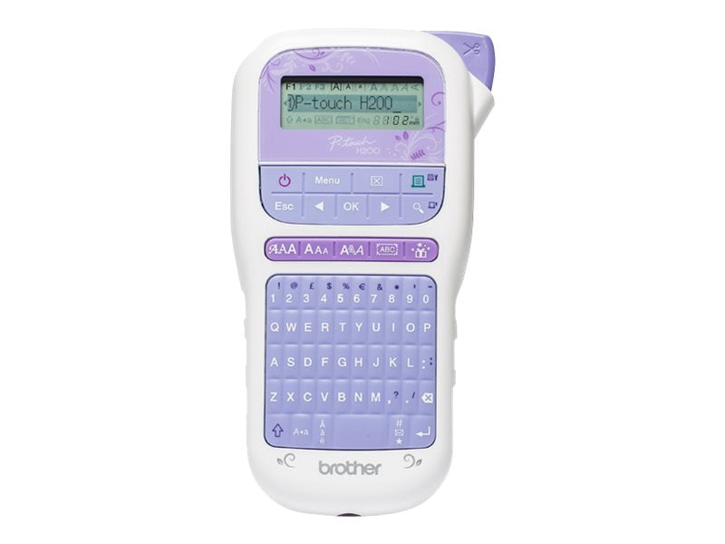 BROTHER P-TOUCH H200 mobiles Beschriftungsgerät Vorderansicht