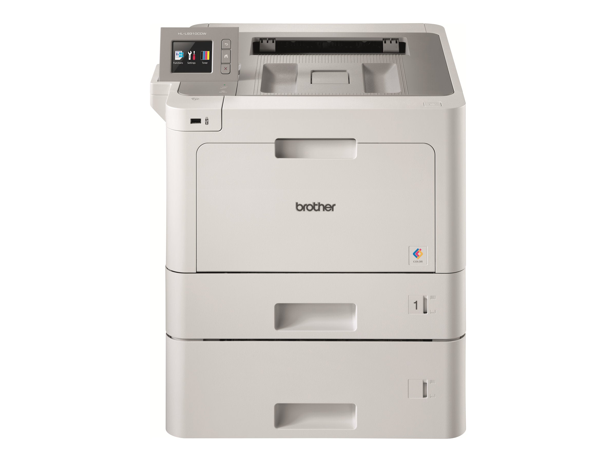 BROTHER HL-L9310CDWT A4 Farblaserdrucker Vorderansicht
