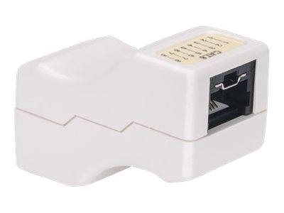 INTELLINET Abschliessbare Inlinekupplung Cat6 RJ45 ungeschirmt - Vorderansicht