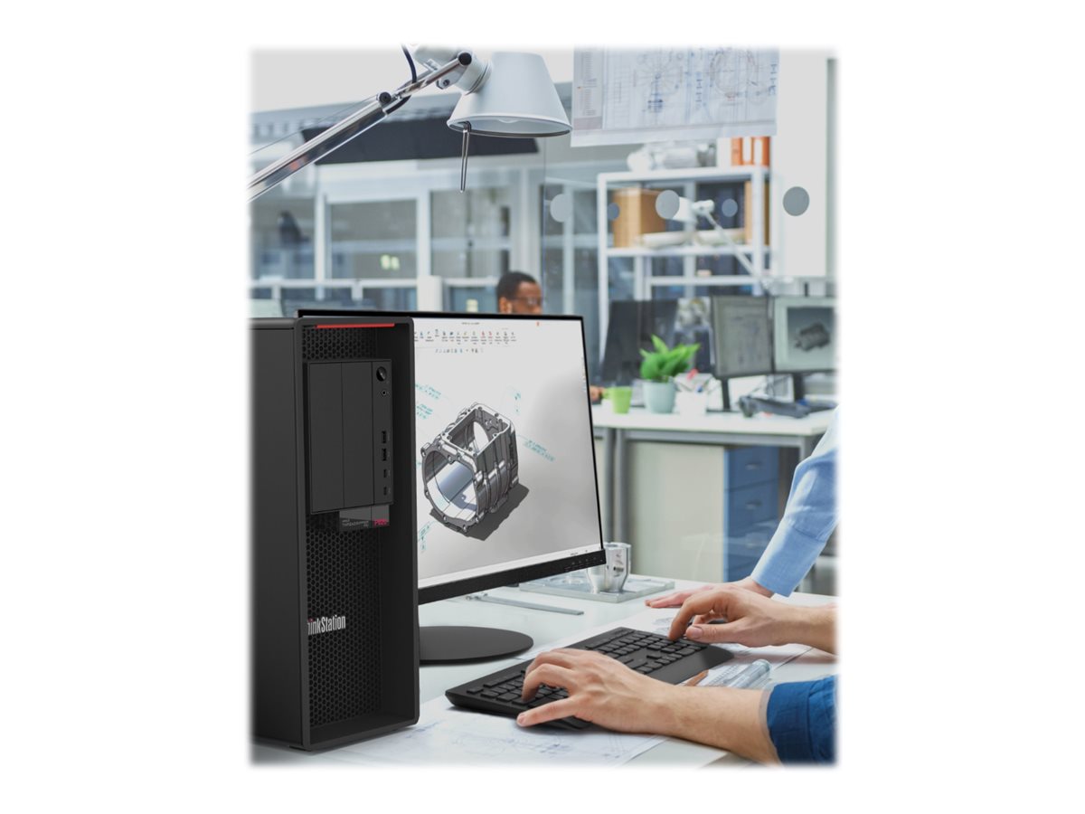 LENOVO ThinkStation P620 Seitenansicht