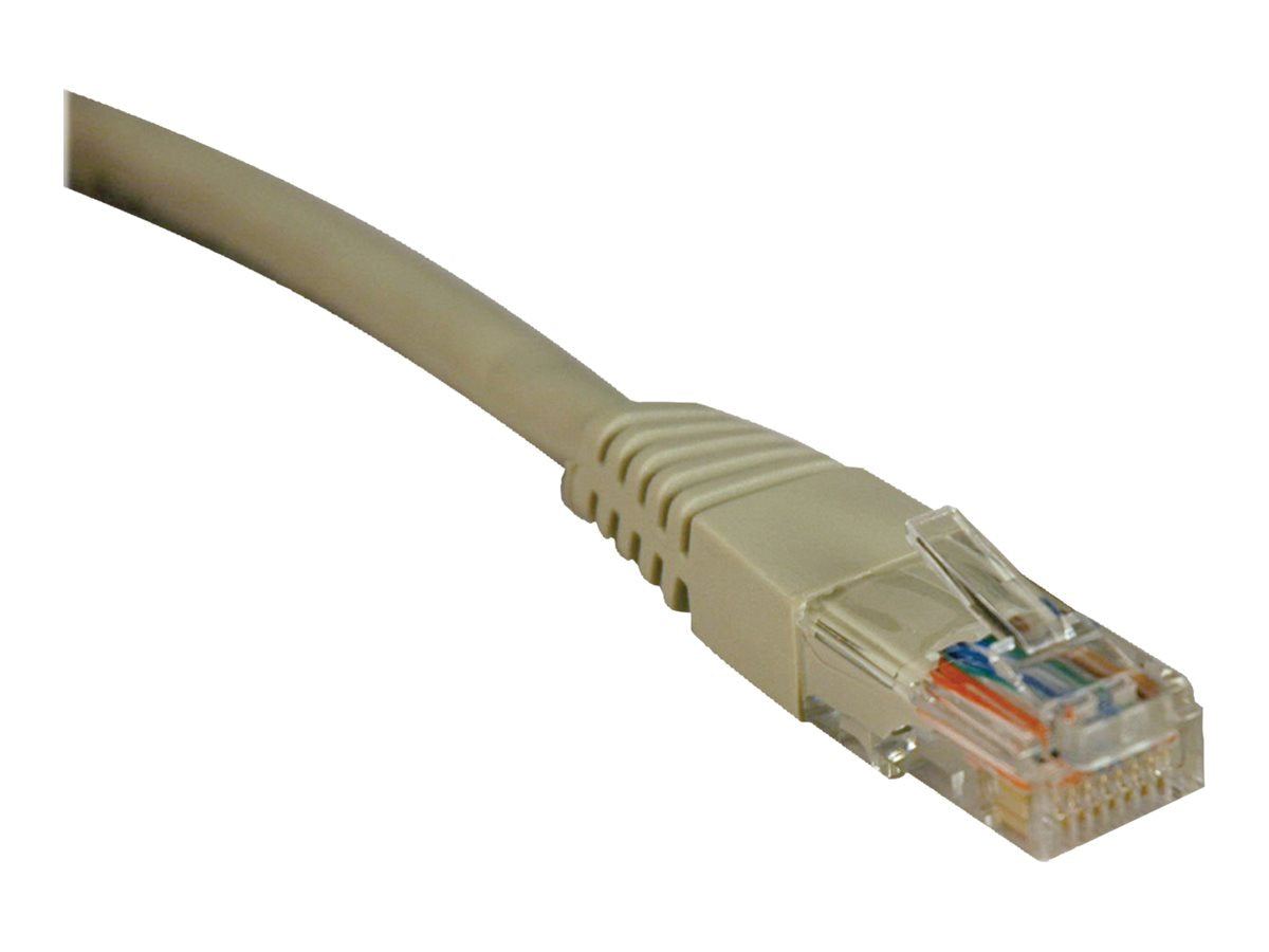 EATON TRIPPLITE Cat5e 350MHz Molded UTP Ethernet Cable RJ45M/M PoE Gray Verpackung