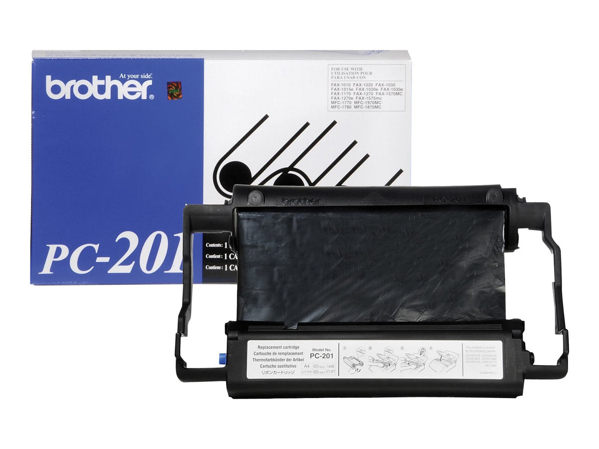 BROTHER PC-201 Farbbandkassette Vorderansicht