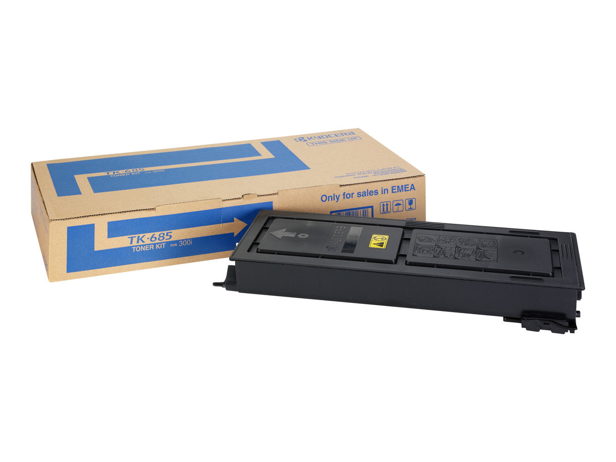 KYOCERA TK-685 Toner Schwarz Vorderansicht