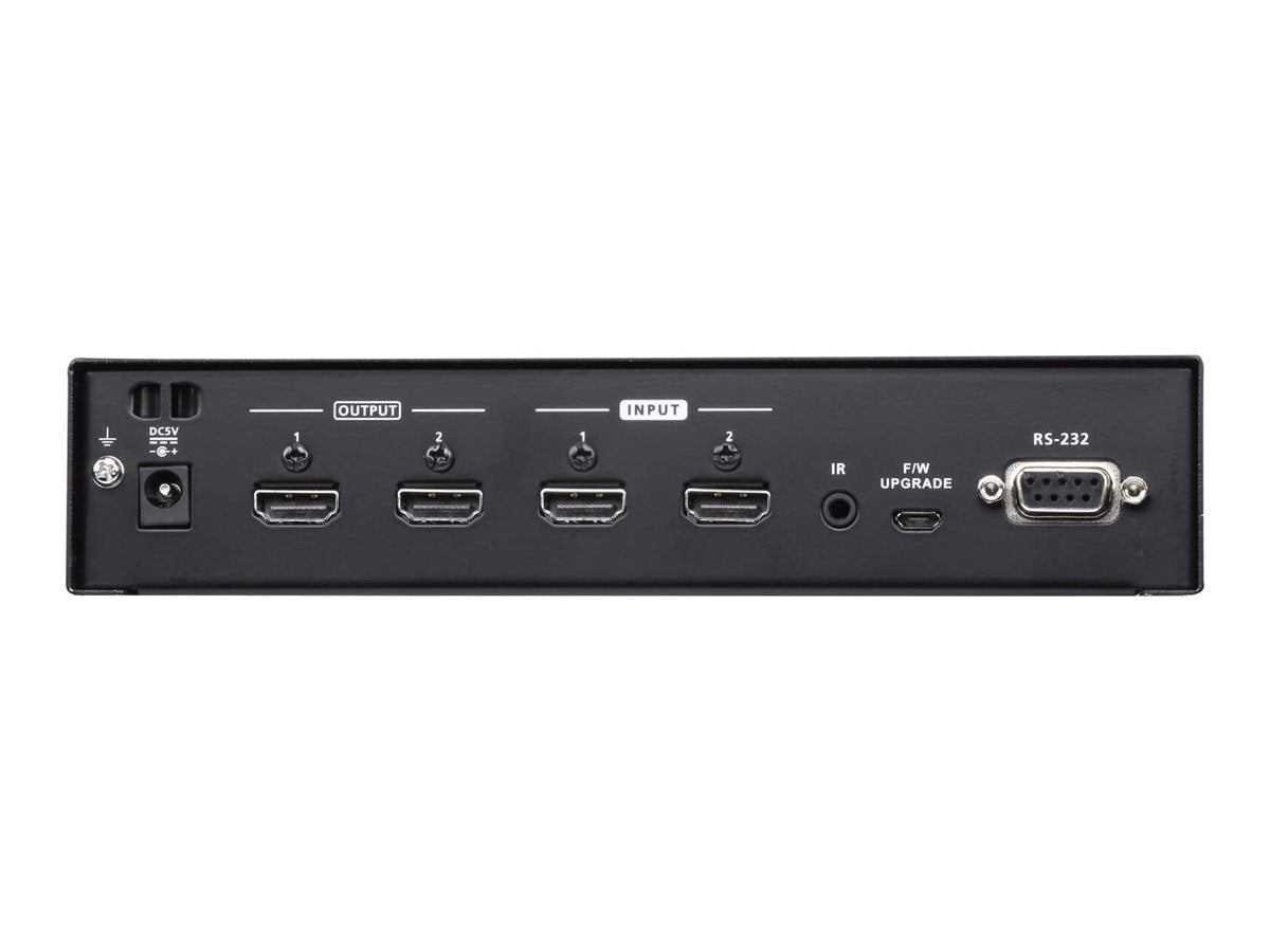 ATEN VM0202H 2 x 2 4K HDMI Audio/Video Matrix Switch Detailansicht