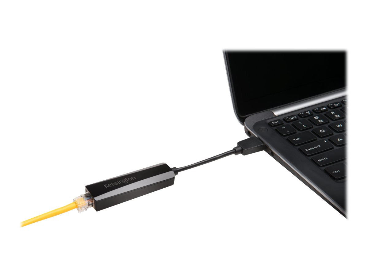 KENSINGTON UA0000E USB 3.0 to Ethernet Adapter - Vorderansicht