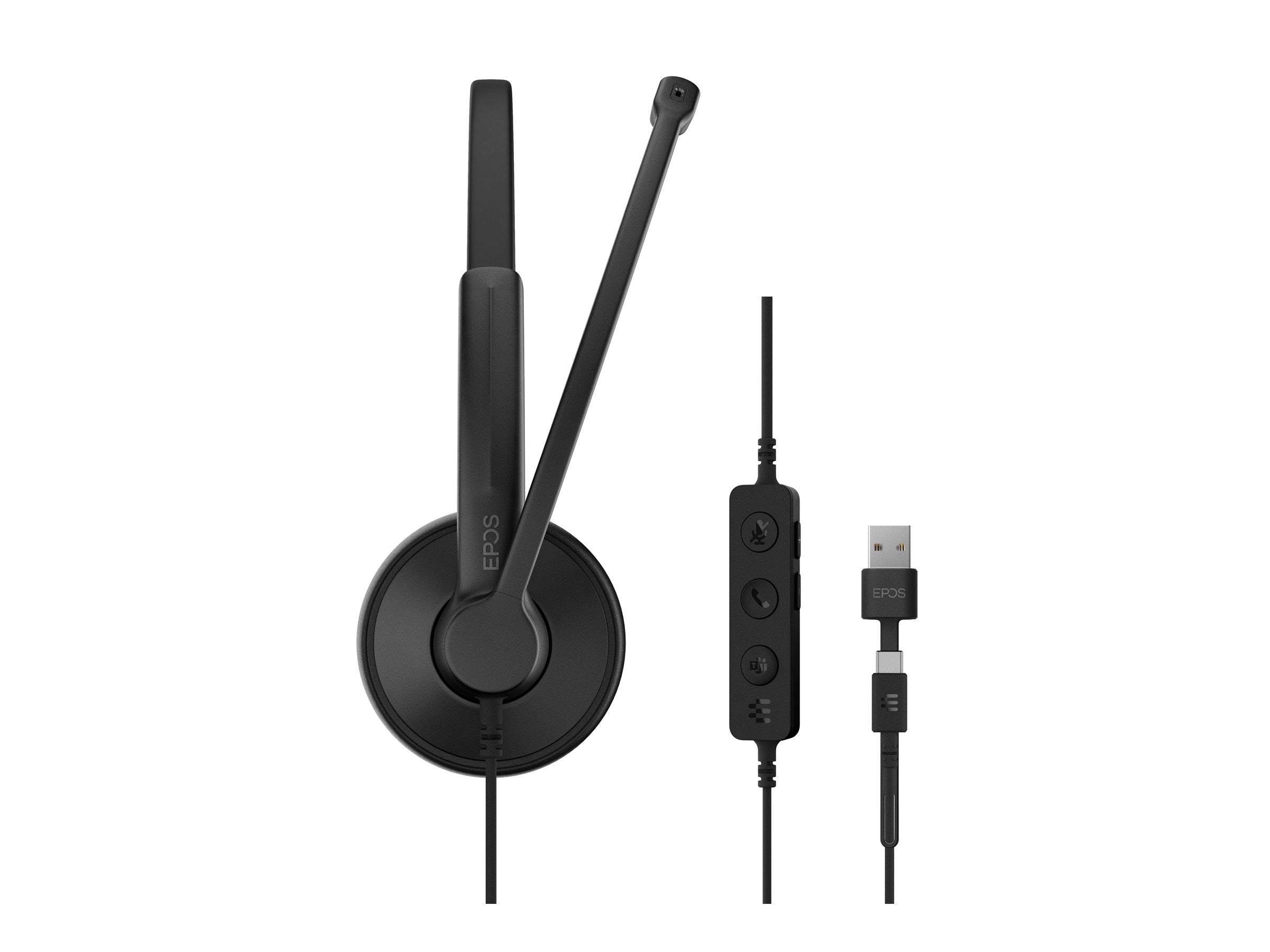 EPOS IMPACT 100 MS Stereo USB-C+A Headset Detailansicht