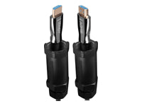 LINDY 30m gepanzert Fibre Optic Hybrid HDMI 8K60 Kabel