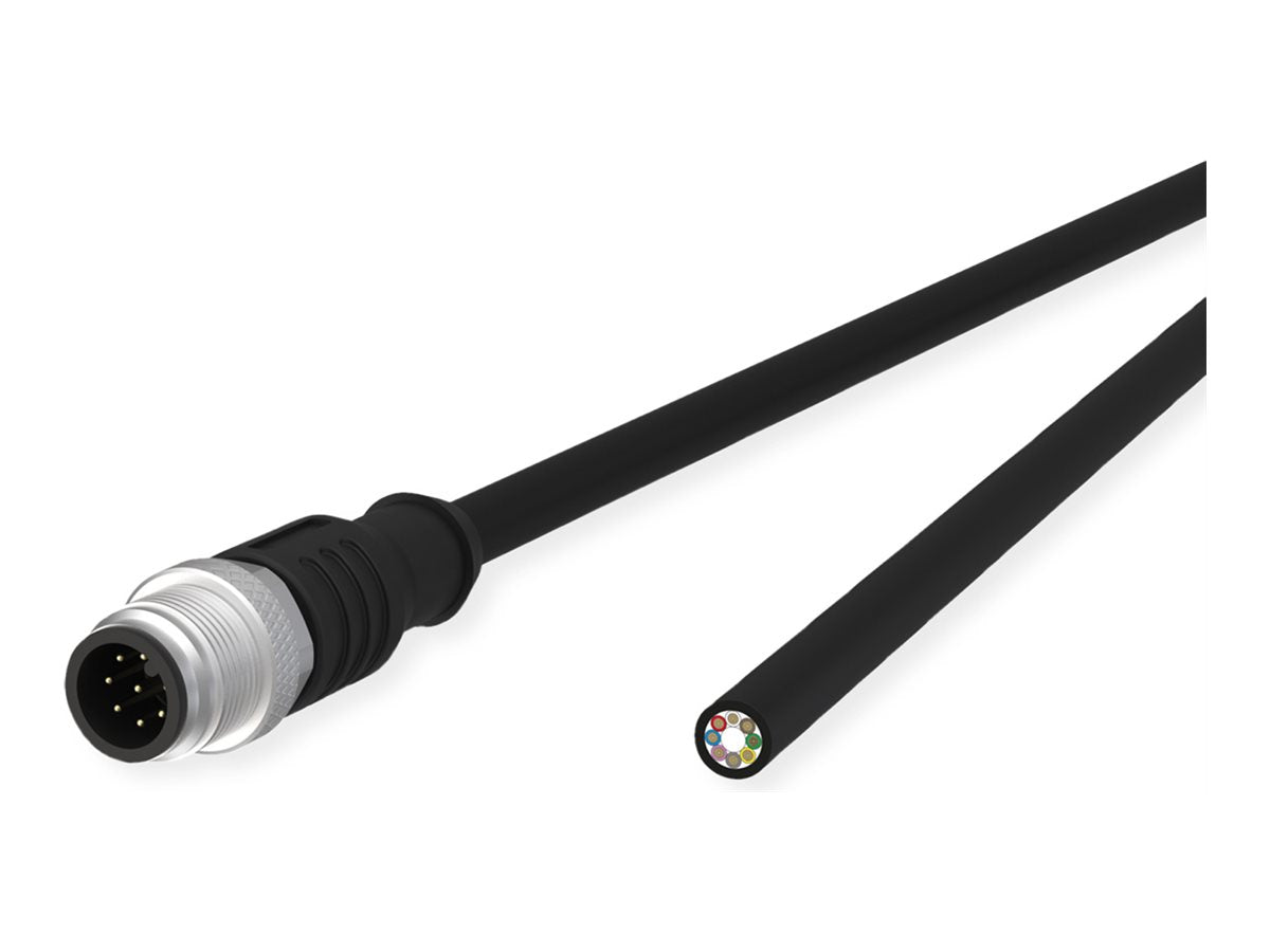 METZ CONNECT Sensor-/Aktorltg. M12-ST Kabel Vorderansicht