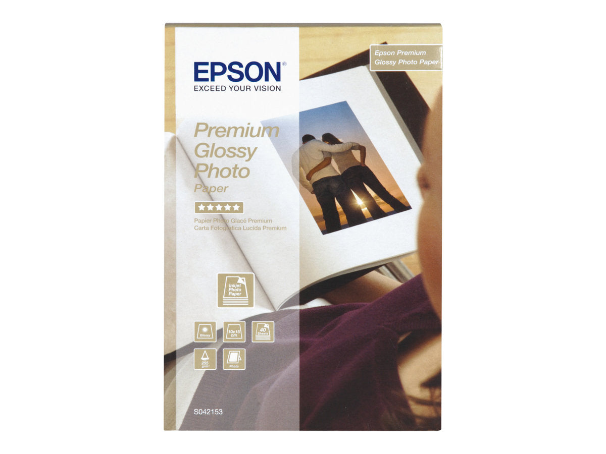 EPSON Premium glänzend Foto Papier Detailansicht