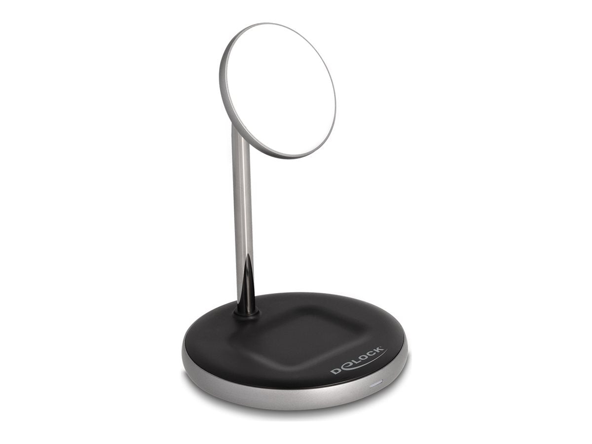 DELOCK Wireless Charger 2 in 1 Qi - Vorderansicht