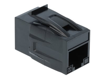 DELOCK Keystone Modul RJ45 Buchse > RJ45 Buchse Cat.6A UTP schwarz - Verpackung