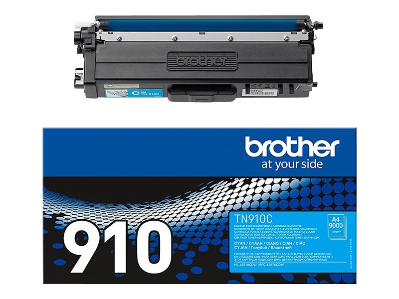 BROTHER TN-910C Tonerkassette Cyan Detailansicht