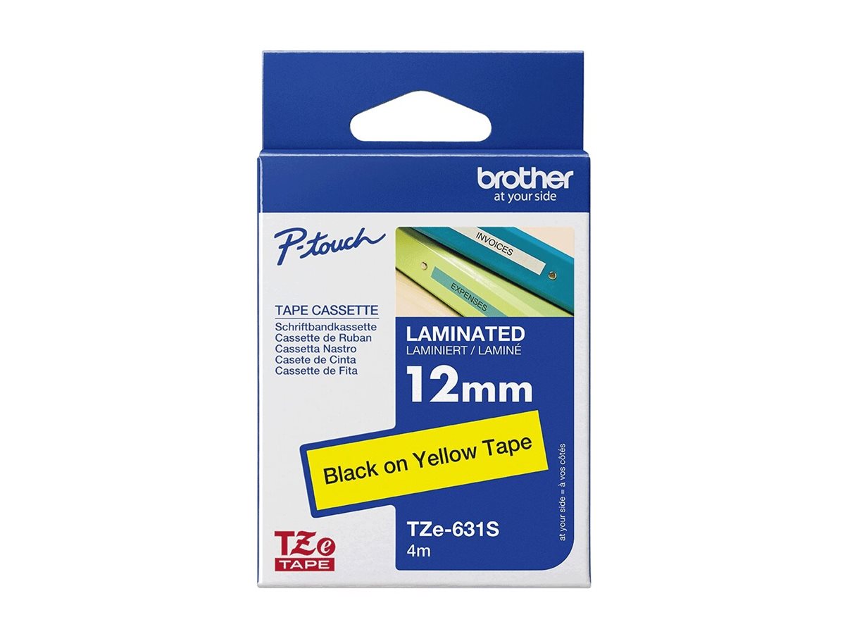 BROTHER P-Touch TZe-631S Schriftbandkassette Vorderansicht