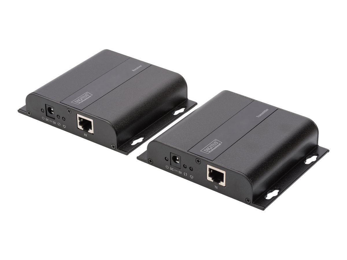 DIGITUS 4K HDMI Extender Set Anschlussmöglichkeiten