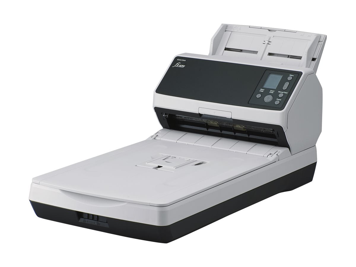 RICOH fi-8290 Scanner A4 90ppm flatbed - Seitenansicht