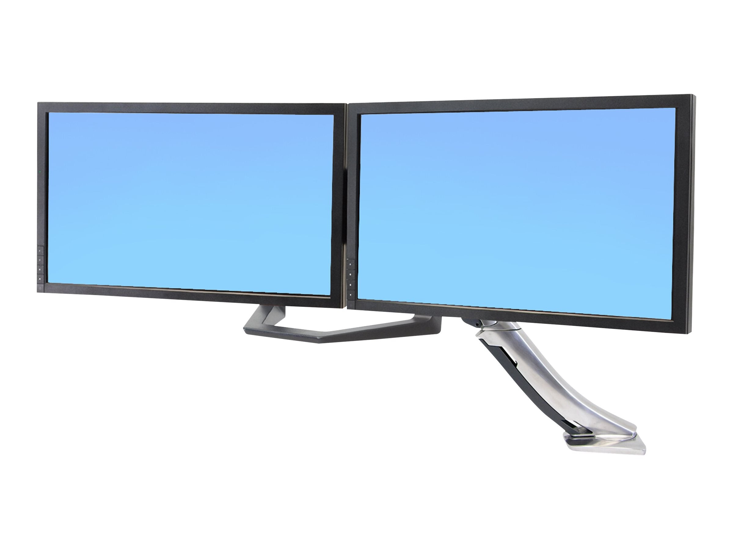 ERGOTRON Dualmonitor und Griff-Kit Vorderansicht