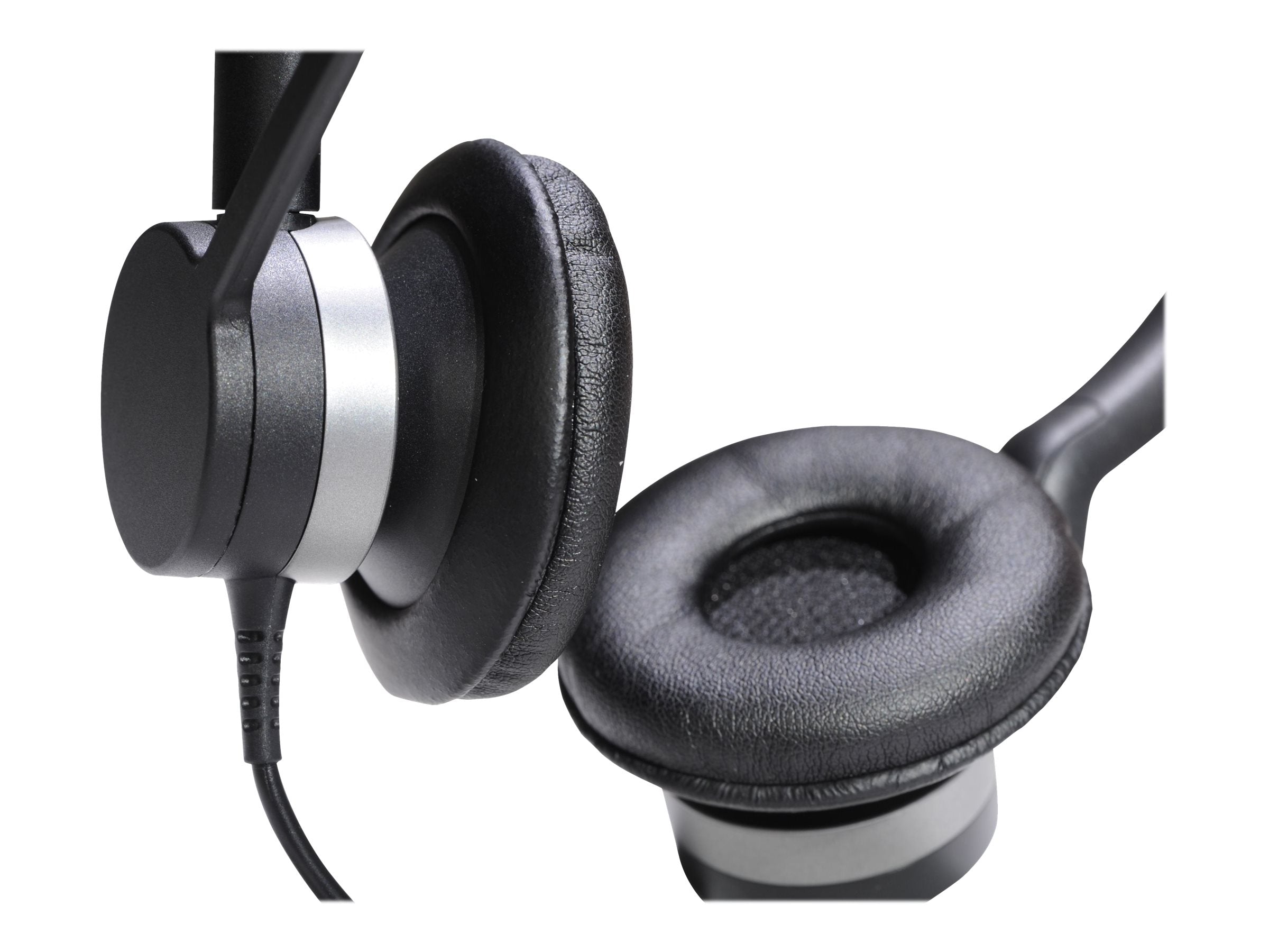 JABRA BIZ 2300 Duo Balanced Type 82 E-STD NC mic boom FreeSpin headband can only be used with the connecting cord 8800-01-89