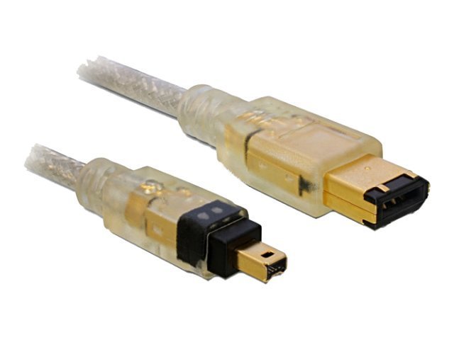DELOCK Kabel FireWire A Delock 3,0m St6/St4 - Vorderansicht