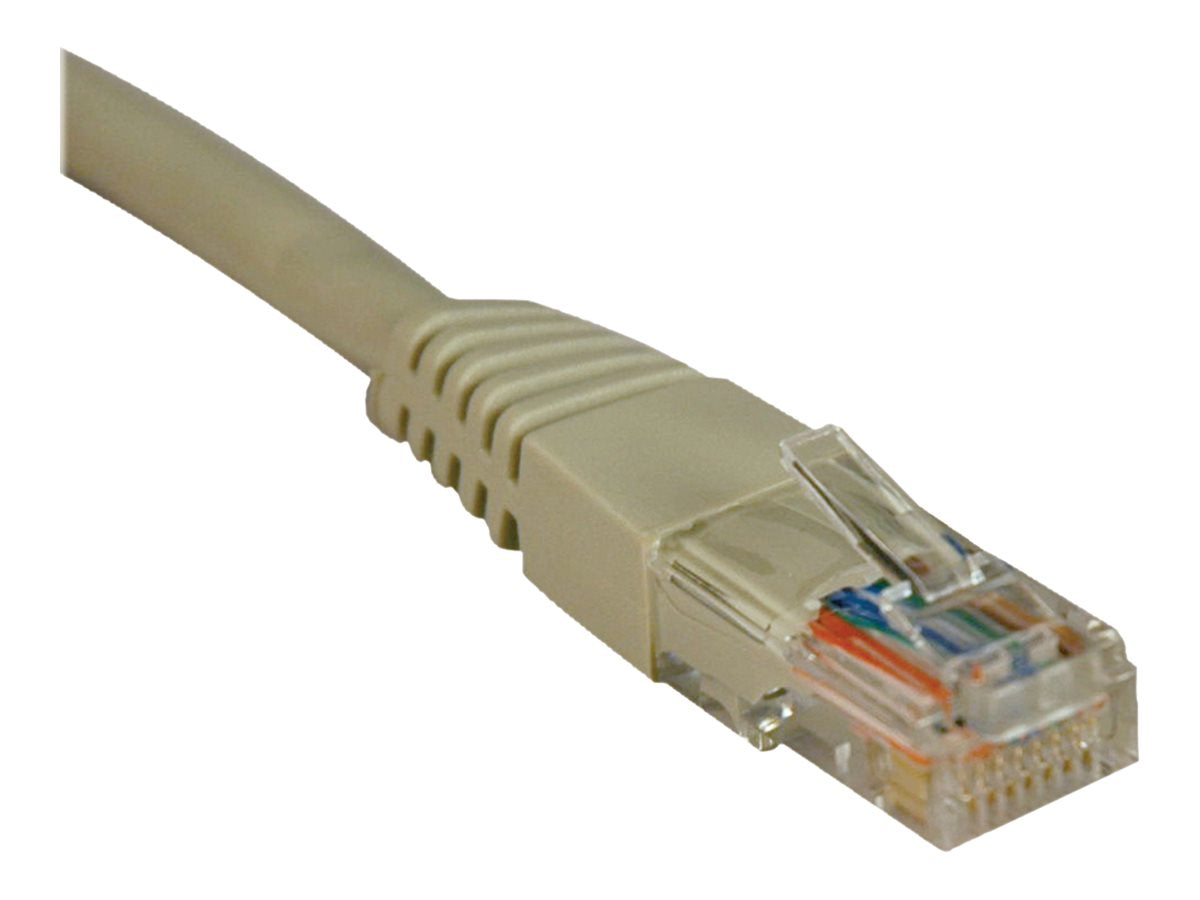 EATON TRIPPLITE Cat5e 350MHz Molded UTP Ethernet Cable RJ45m/M PoE Gray 2ft - Verpackung