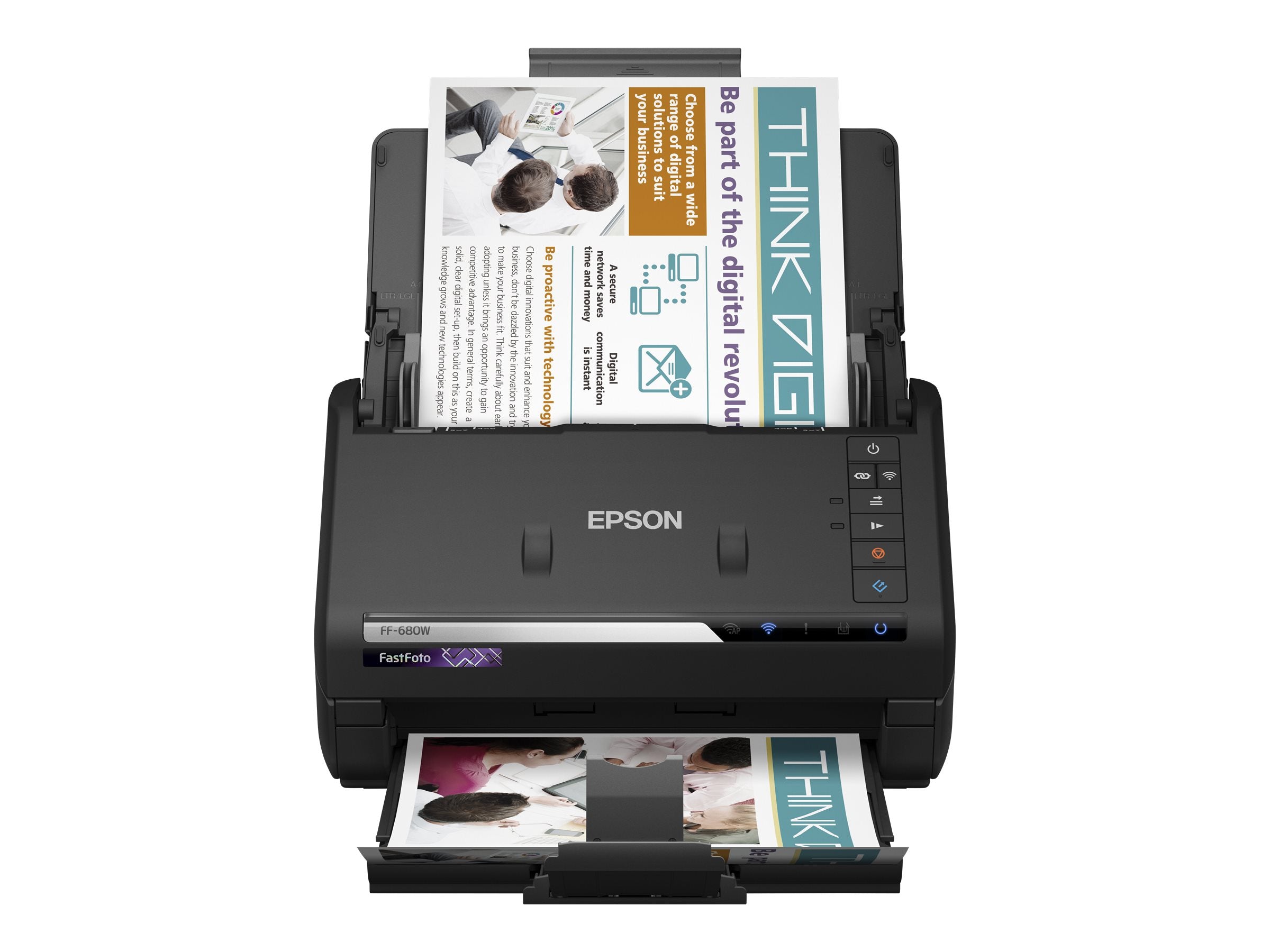 EPSON FastFoto FF-680W Scanner mit Software