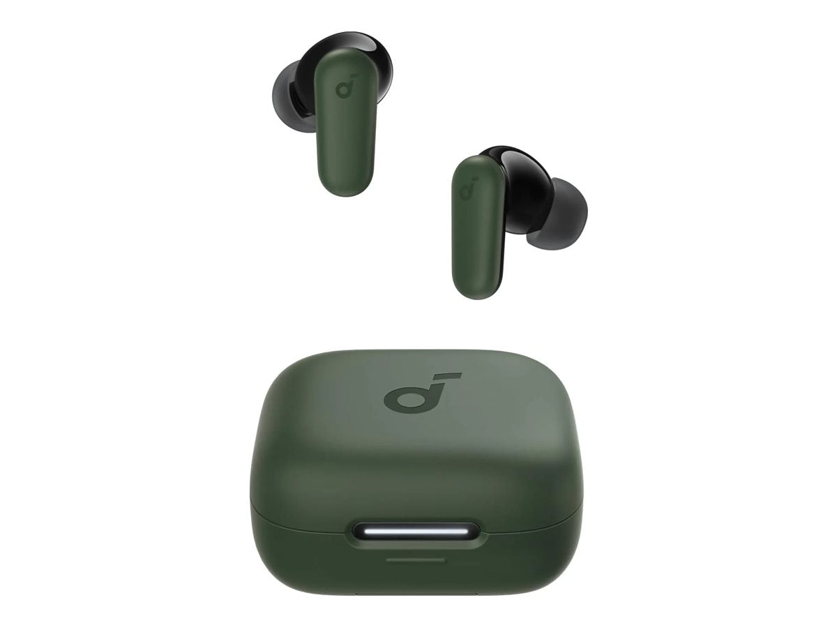 ANKER Soundcore P30i v2 green Bluetooth In-Ear Buds ANC KI-gesteuerte Mikrofone IP54 2-in-1 Design Ladecase und Halterung