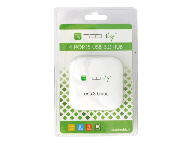 TECHLY USB 3.0 Super Speed HUB Vorderansicht