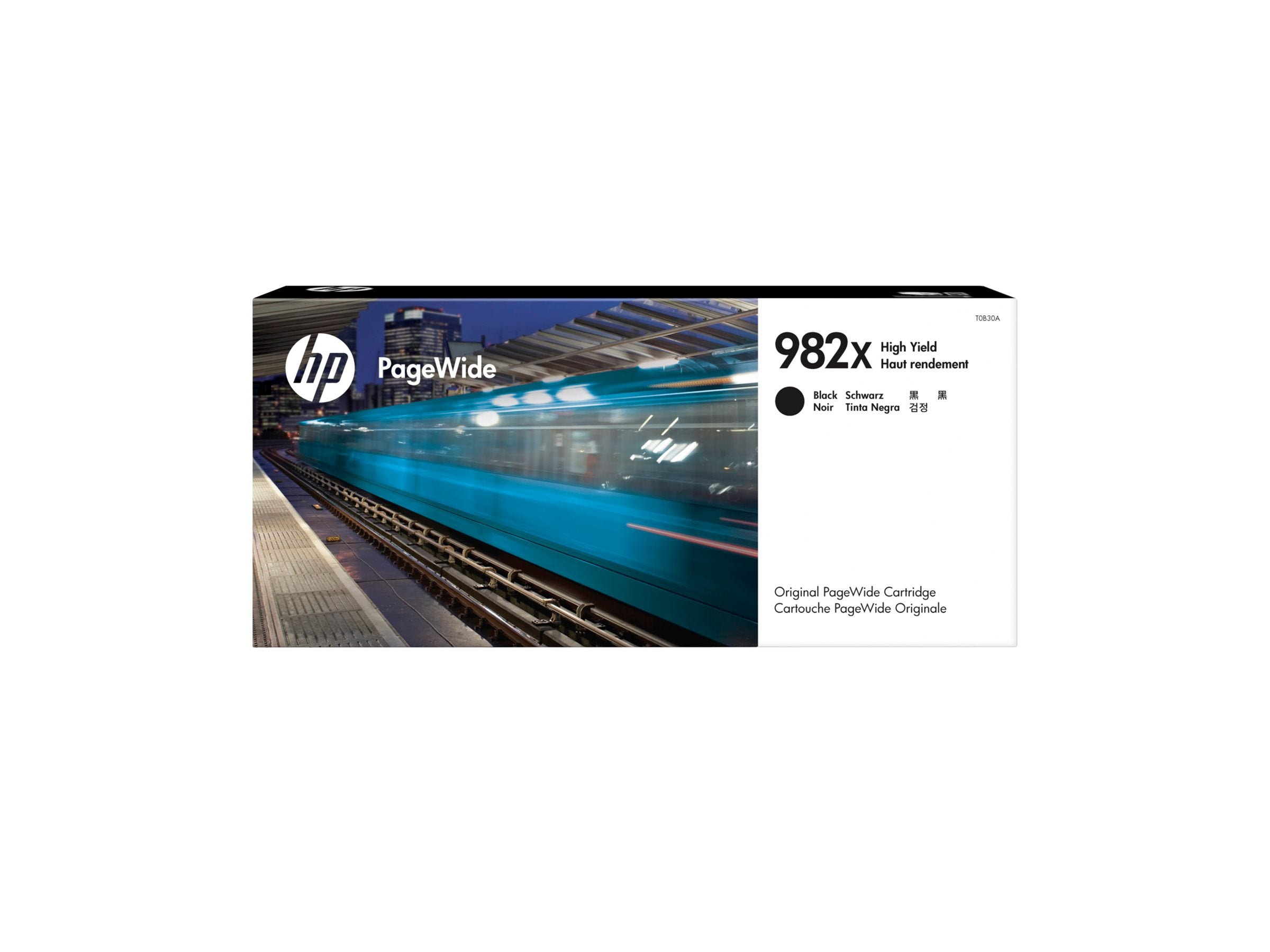 HP 982X PageWide Cartridge Black High Yield - Vorderansicht