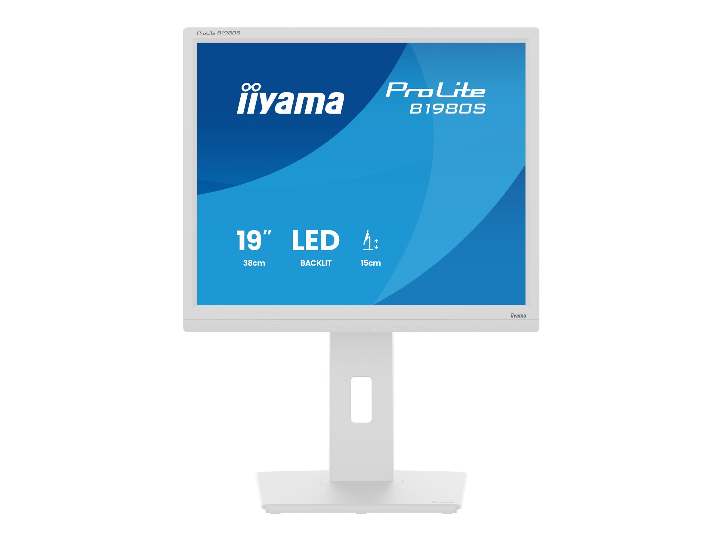 IIYAMA ProLite B1980S-W1 Monitor Seitenansicht