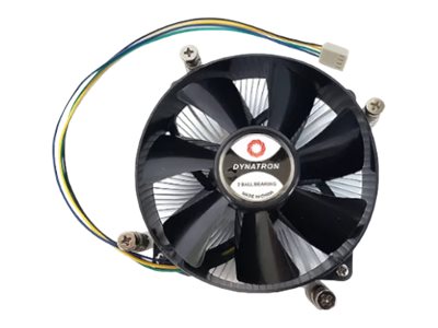 DYNATRON Q9 Intel CPU Kuehler LGA1700 2U extrudierter Kuehlkoerper aus Aluminium mit Push-Pin Montage