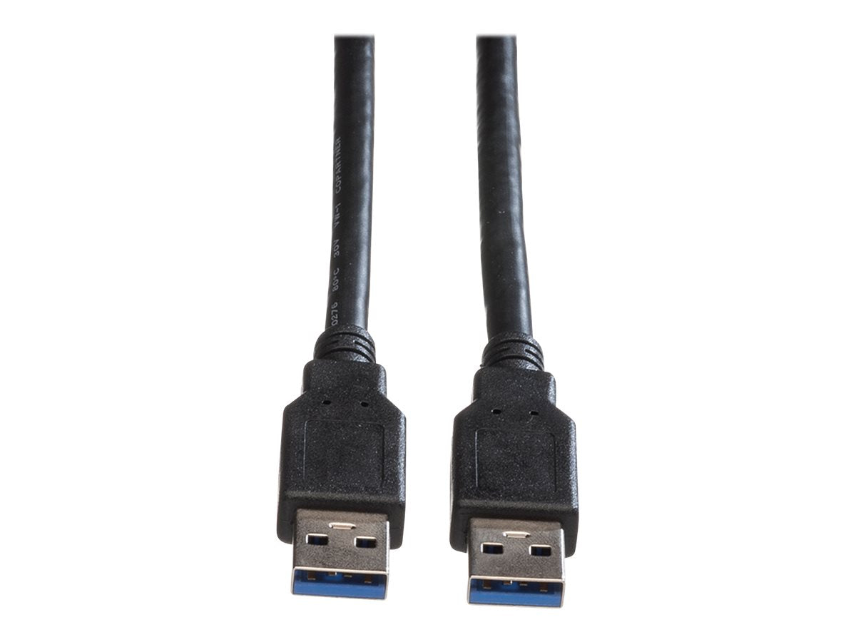 ROLINE USB 3.2 Gen 1 Kabel Typ A-A schwarz 3m - Detailansicht