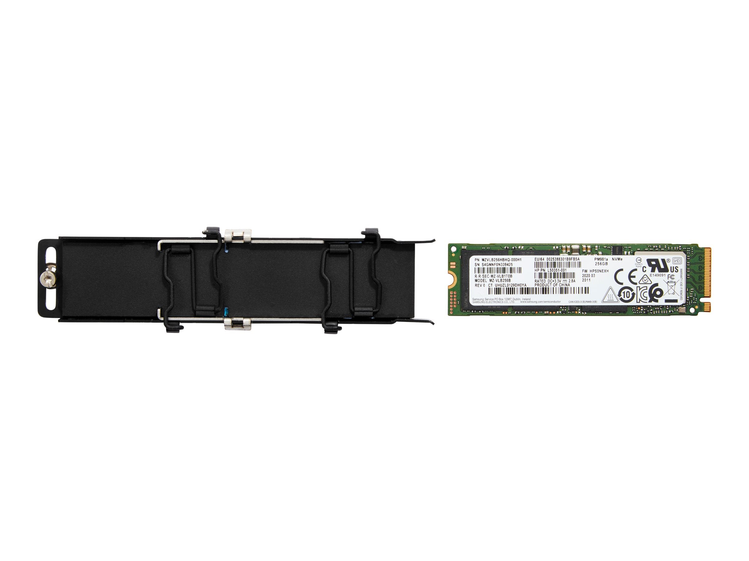 HP Z 256GB TLC 4R Kit SSD Vorderansicht