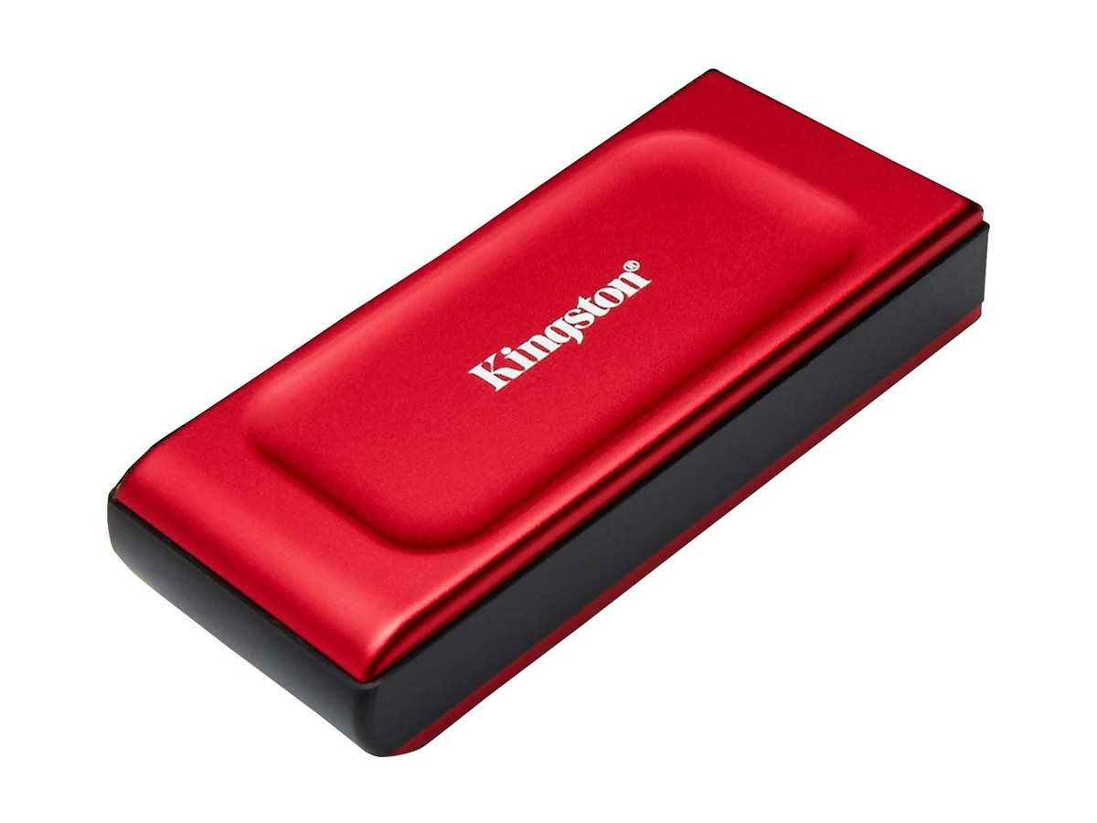 KINGSTON XS1000R 2TB SSD Pocket-Sized USB 3.2 Gen 2 External Solid State Drive Red