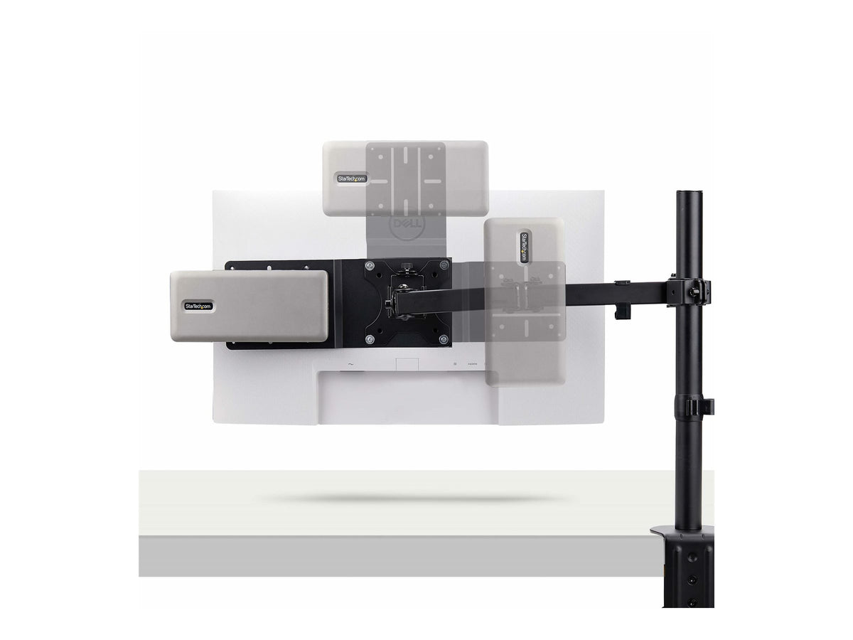 STARTECH.COM VESA Halterung fur Mini Pc/NUC/Thin Clients oder Docking Stationen Adapterplatte VESA 75x75/100x100 Kompatibel