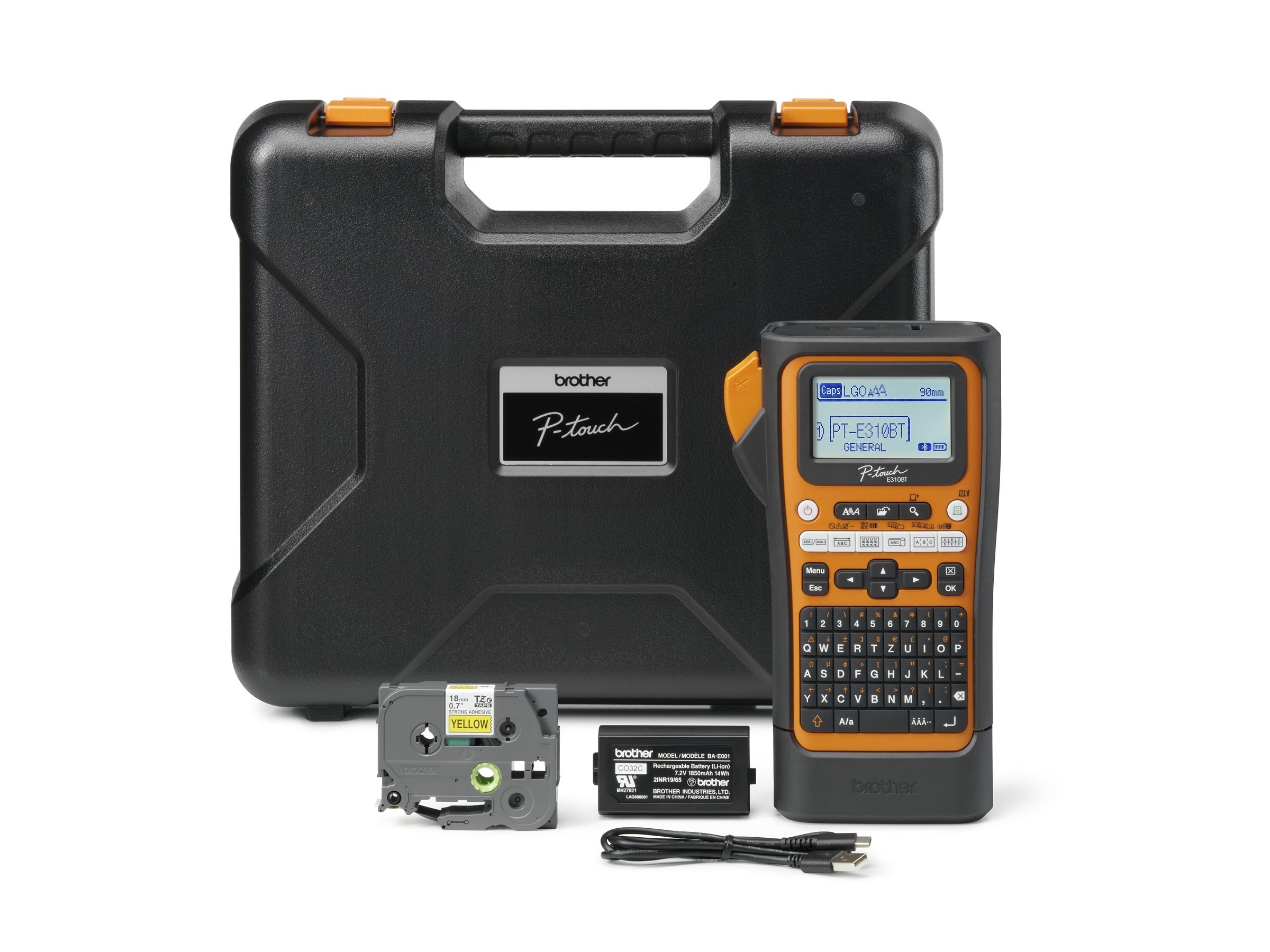 BROTHER P-Touch PTE310BTVP Label Printer im Einsatz