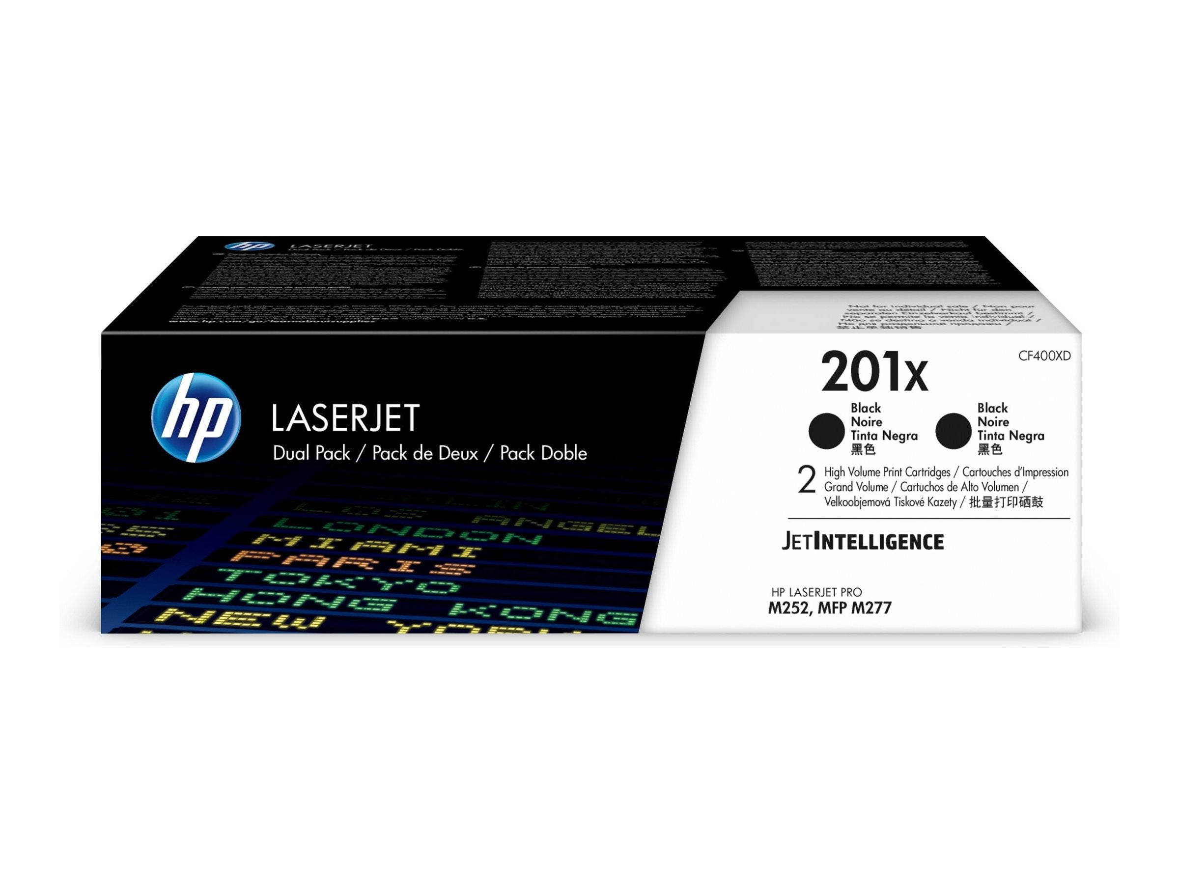HP 201X Original LaserJet Toner Schwarz Verpackung