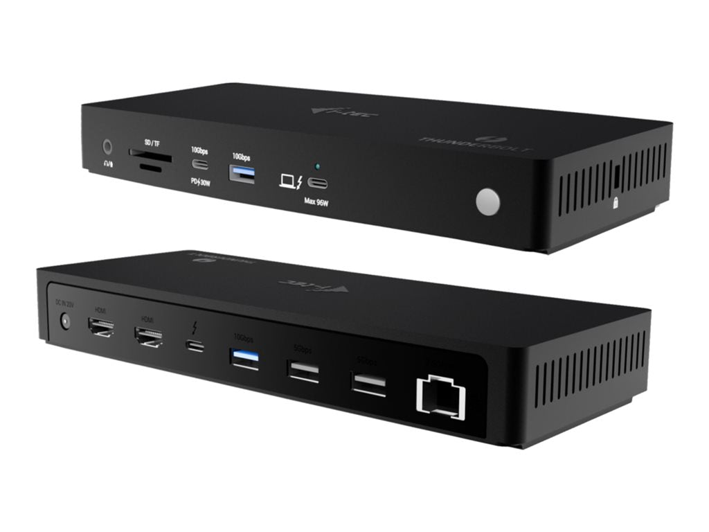 I-TEC Thunderbolt4 Dockingstation TB4TRIPLEDOCKPD Vorderansicht