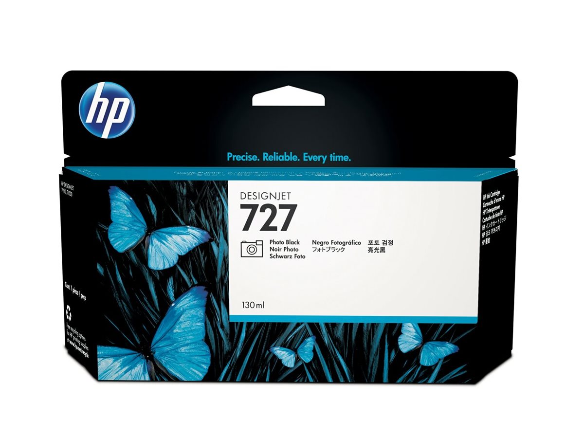 HP 727 Original Tinte foto schwarz Verpackung