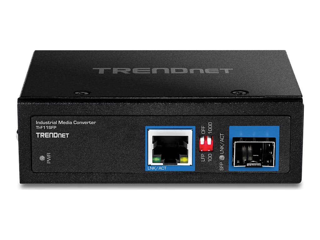TRENDNET TI-F11SFP Medienkonverter Seitenansicht