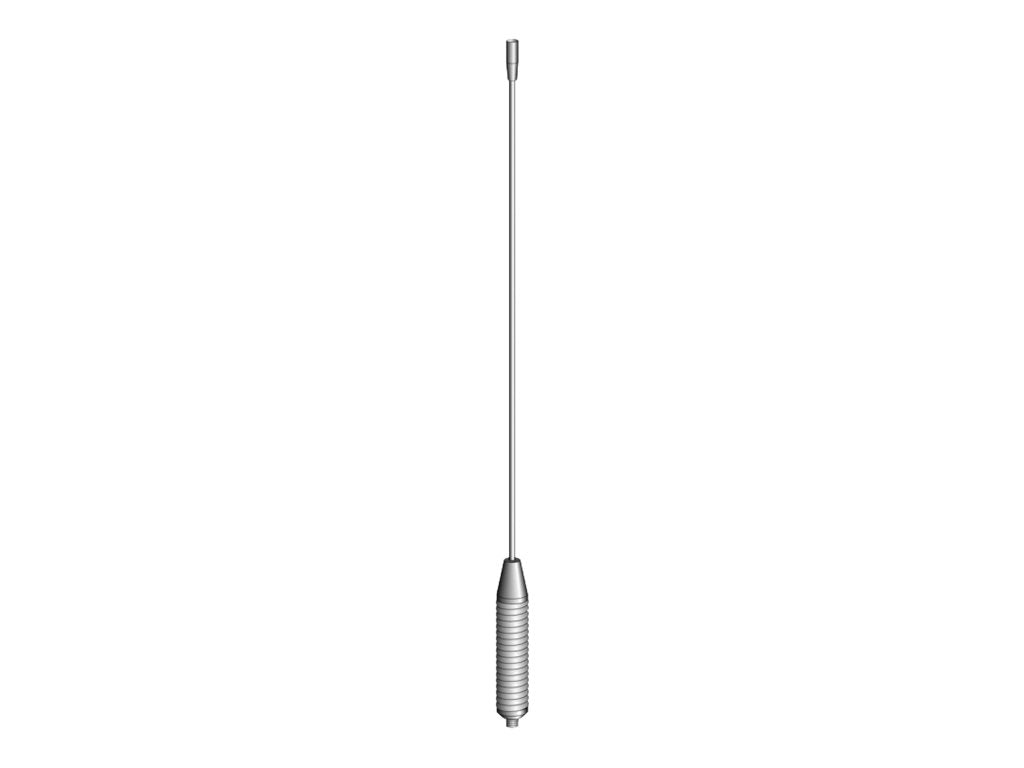 VIMCOM Stahlstrahler 1/4 68-170MHz Vorderansicht