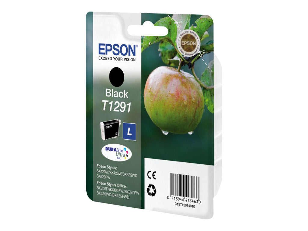 EPSON T1291 Tintenpatrone schwarz im Blister