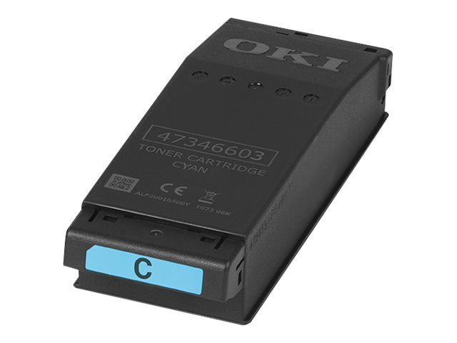 OKI Toner Cyan 6K für C650 C651DN - Vorderansicht