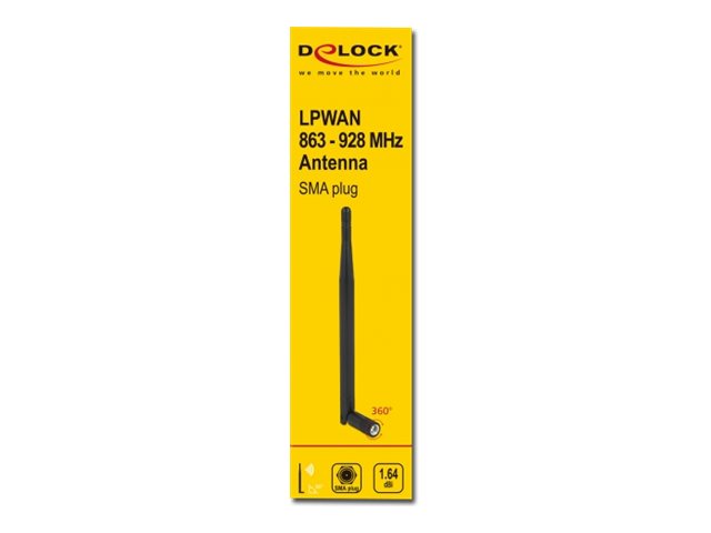 DELOCK LPWAN Antenne SMA Stecker Verpackung