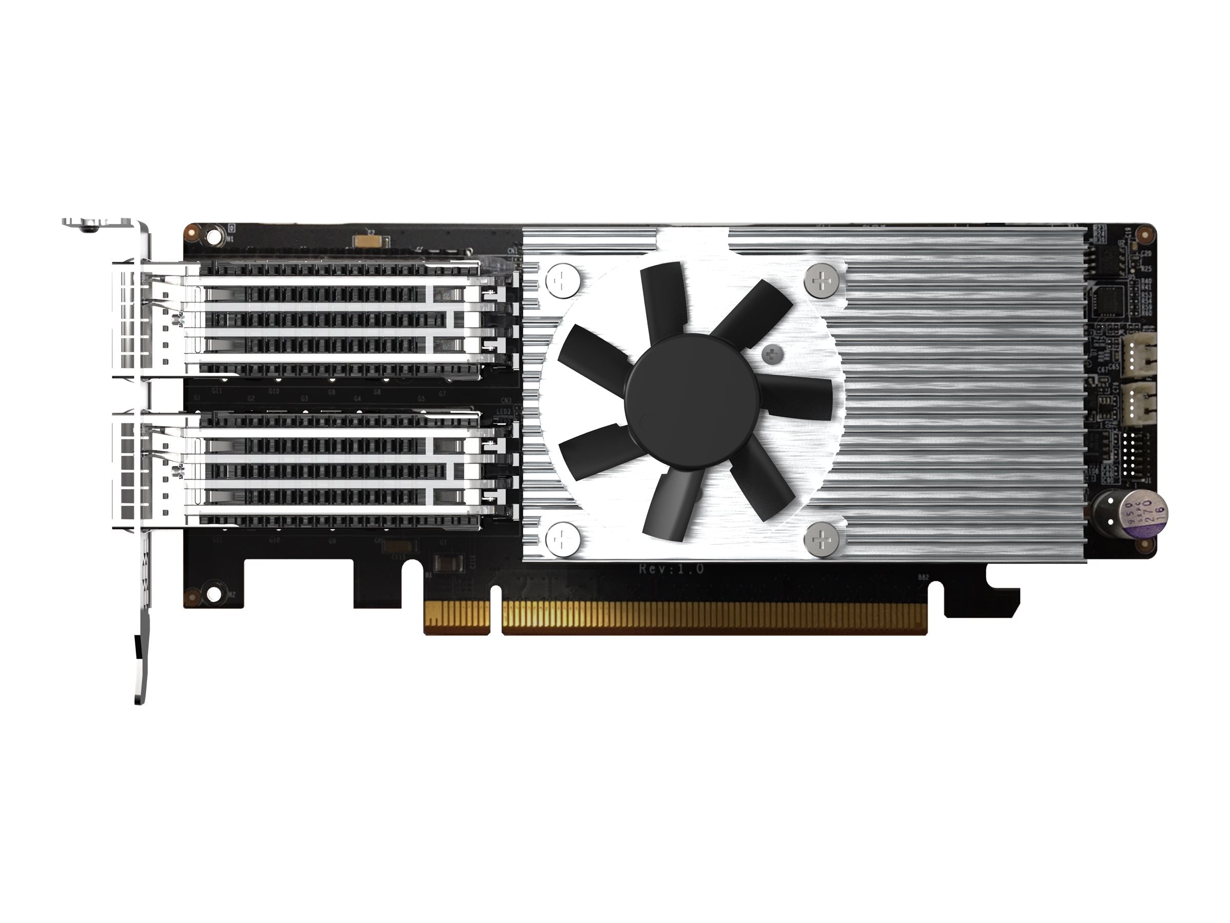 QNAP QXG-100G2SF-E810 Vorderansicht