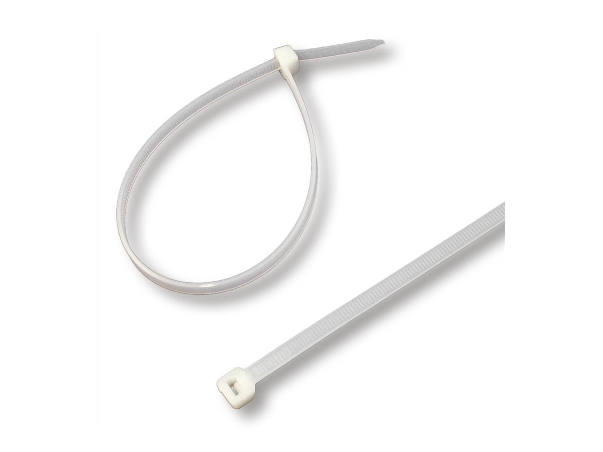 VALUE Kabelbinder 25cm 4,8mm abgewinkelt - Verpackung