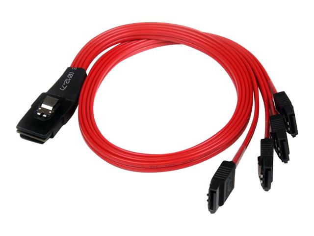 STARTECH.COM SFF-8087 to 4x SATA Kabel - Detailansicht