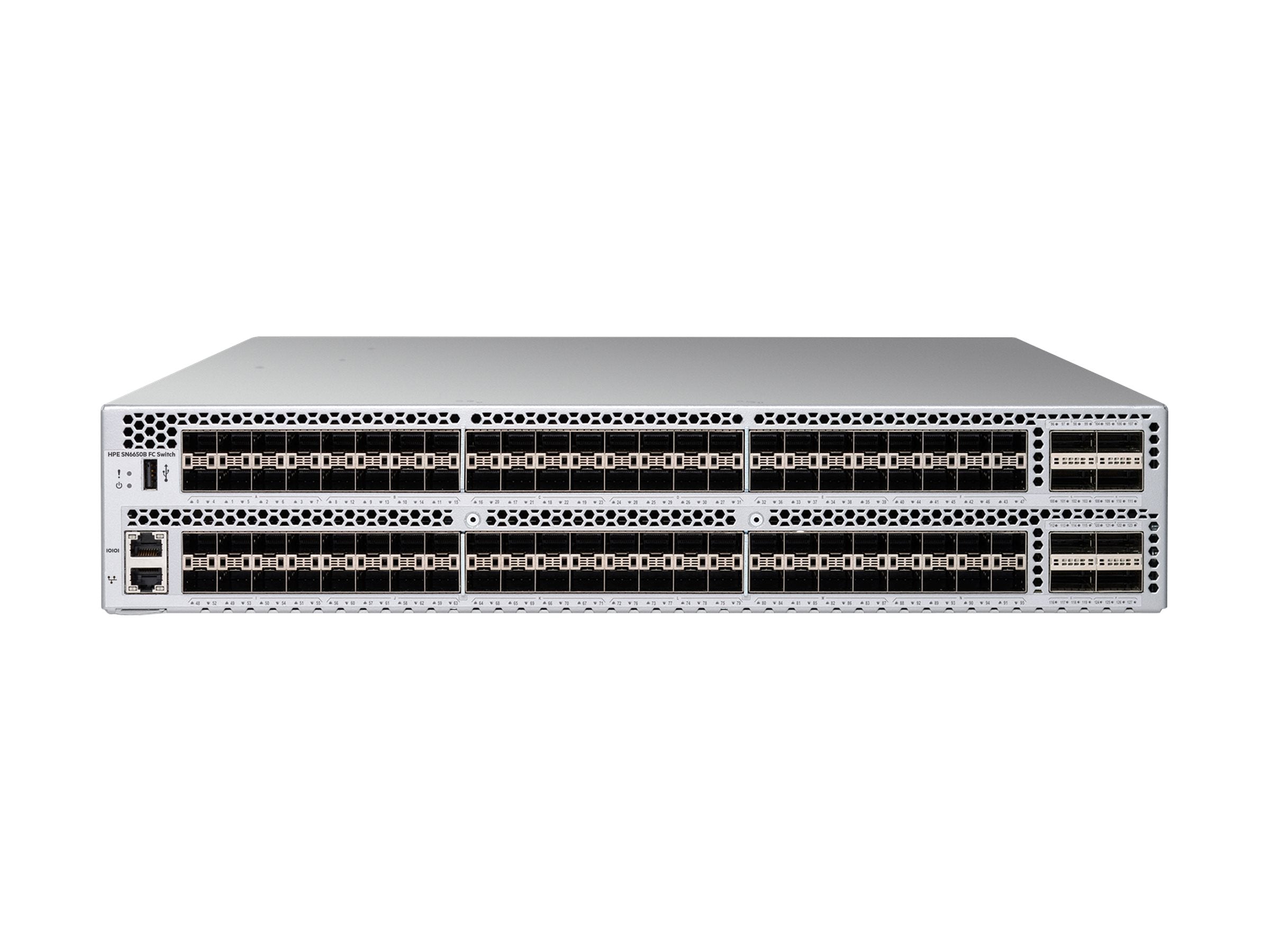 HPE SN6650B 32Gb 128/48 48-port 32Gb Short Wave SFP+ Integrated Fibre Channel Switch